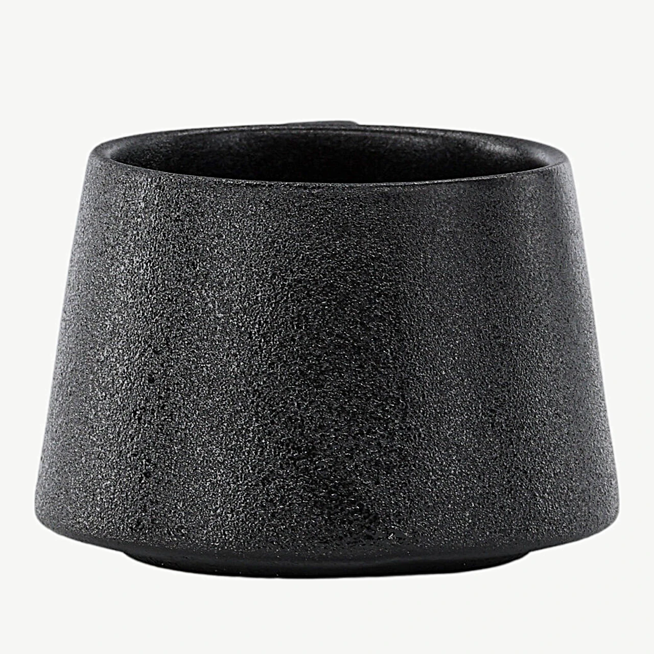 Matt must tugevdatud portselanist kohvitass Wabi Sabi, ø10 cm - 58194-100