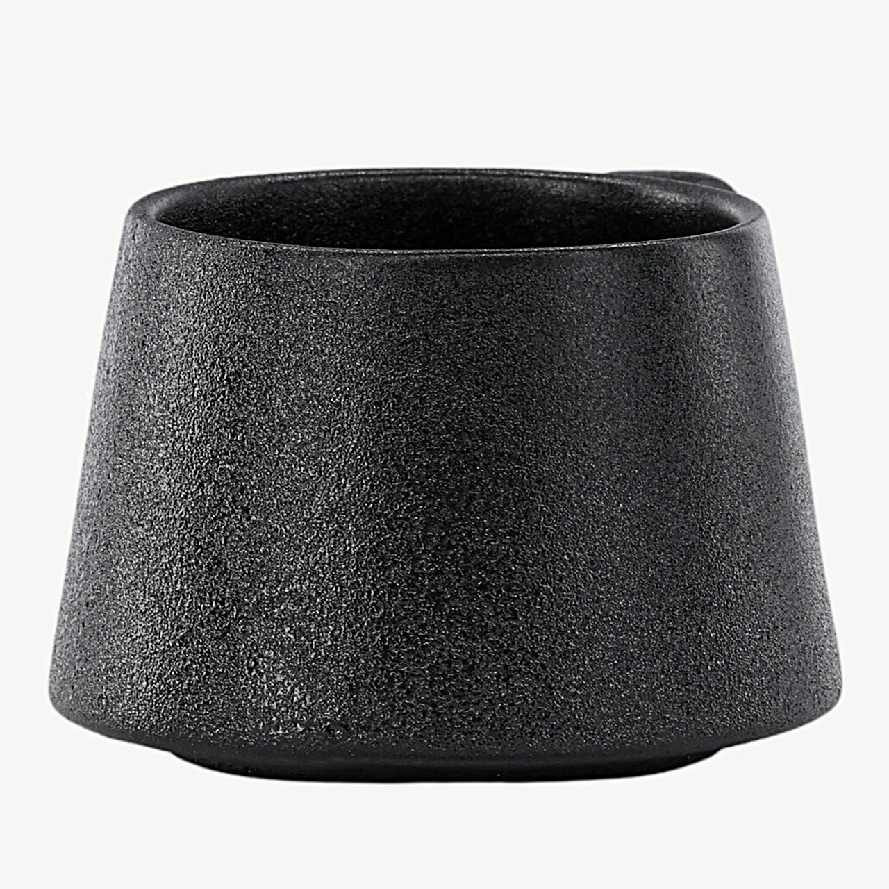 Matt must tugevdatud portselanist kohvitass Wabi Sabi, ø10 cm - 58194-100