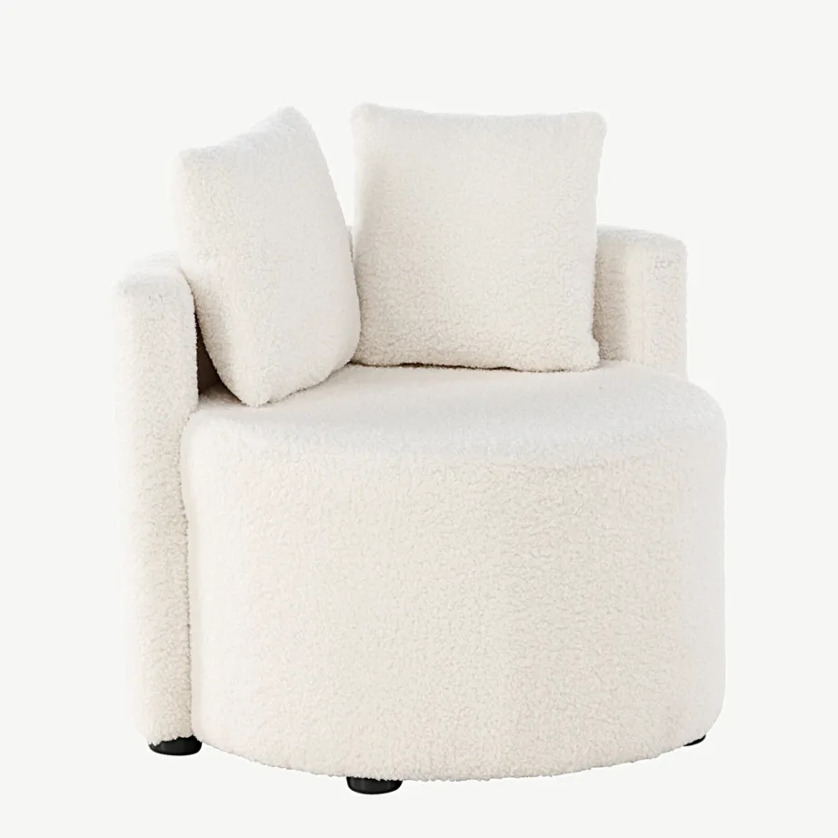 Kelso valge buklee lastediivan, 2-kohaline, FSC®-sertifikaadiga, 59160-101 – 3