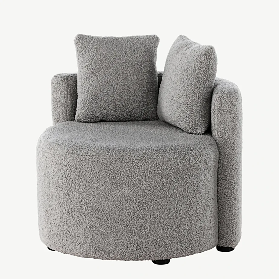 Kelso laste 2-kohaline diivan, hall buklee, FSC-sertifikaadiga, 59160-165 – 5