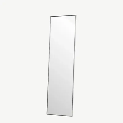 Daltoni suur hõbedase raamiga põrandapeegel, 220 × 67 cm - 59169-331