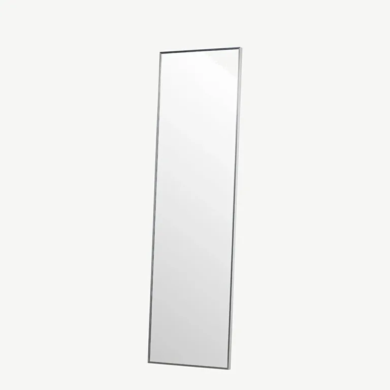 Daltoni suur hõbedase raamiga põrandapeegel, 220 × 67 cm - 59169-331