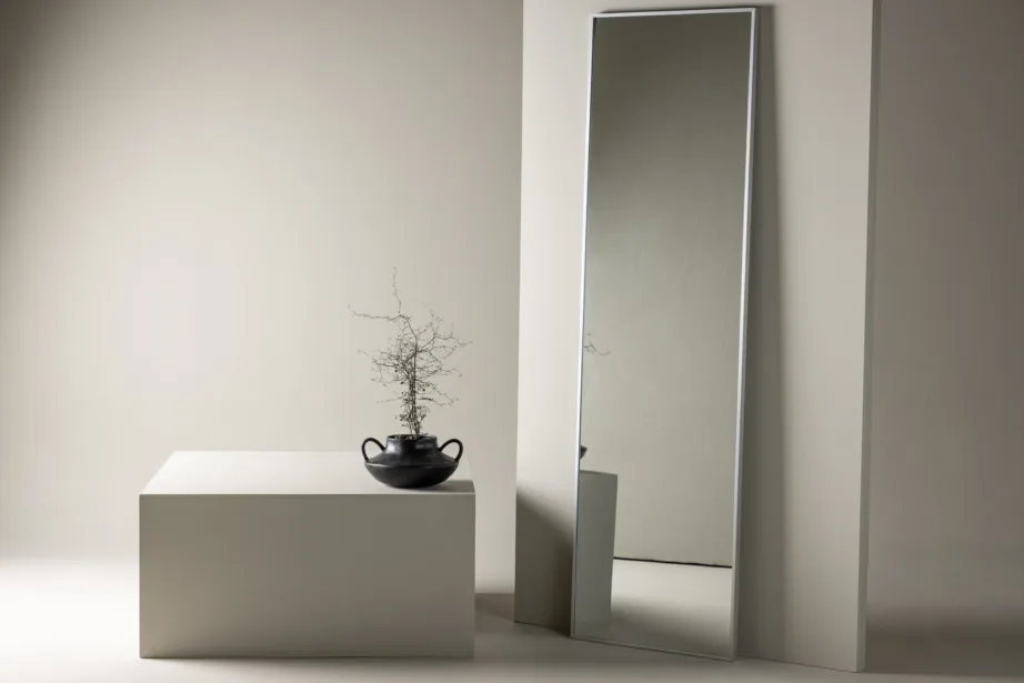 Daltoni suur hõbedase raamiga põrandapeegel, 220 × 67 cm, 59169-331 – 8