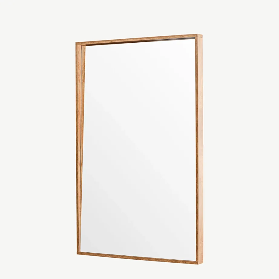 Suur ristkülikukujuline MDF-raamiga peegel Nashville, naturaalne (125 × 196 cm), 59175-107 – 5