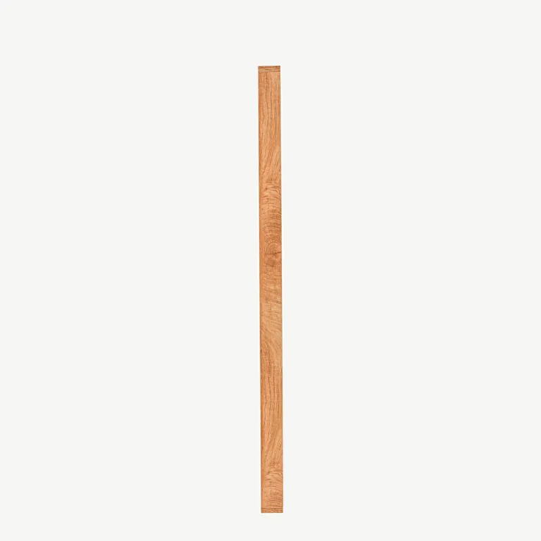 Suur ristkülikukujuline MDF-raamiga peegel Nashville, naturaalne (125 × 196 cm) - 59175-107