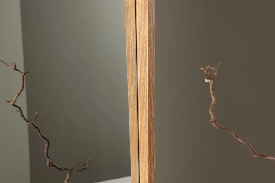 Suur ristkülikukujuline MDF-raamiga peegel Nashville, naturaalne (125 × 196 cm), 59175-107 – 11