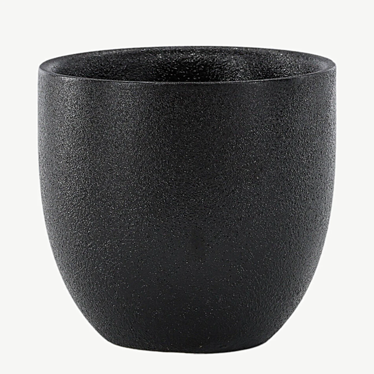 Mattmusta tugevdatud portselanist kohvitass Wabi Sabi, Ø8 cm - 59195-100