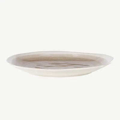 Beež kivitaarast taldrik Jublie, Ø28 cm - 59202-102