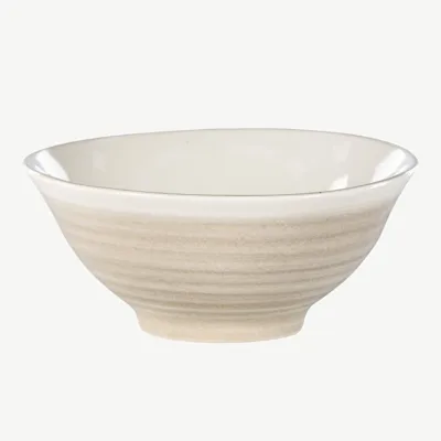 Beež keraamiline hommikusöögikauss Jublie, kivitaaras, ø18 cm - 59206-102