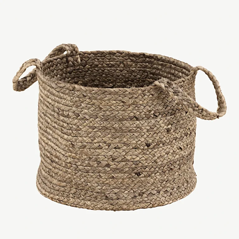 Bhopali ümmargune must džuudist hoiukorv, ø35 cm - 60005-100