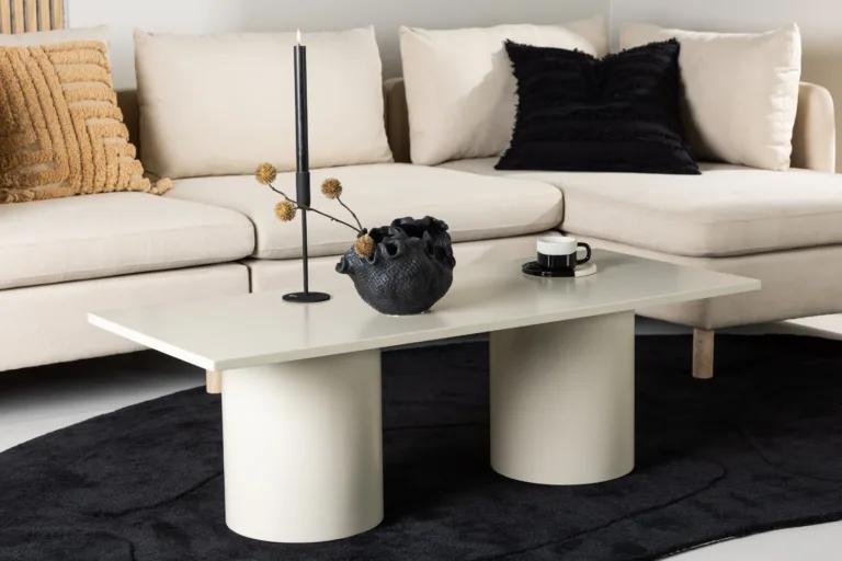 Beež MDF-diivanilaud Sandvika, 120 × 50 cm - 60069-102