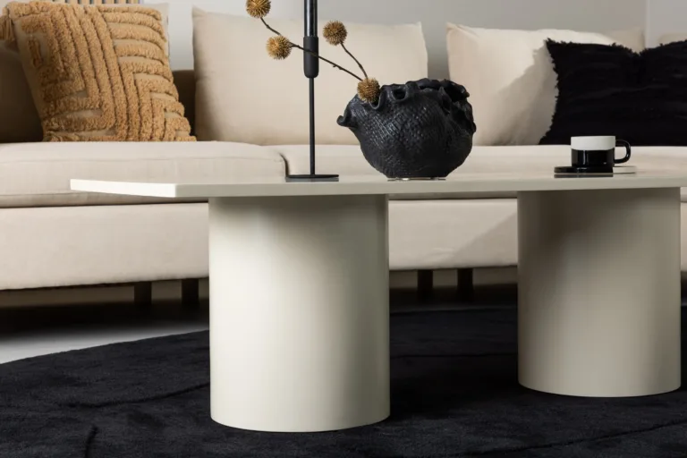 Beež MDF-diivanilaud Sandvika, 120 × 50 cm - 60069-102