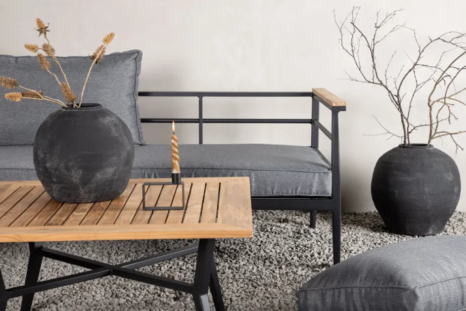 Mexico nurgadiivaniga alumiiniumist aiakomplekt tiigipuu ja hallide patjadega, 6084-520 – 12