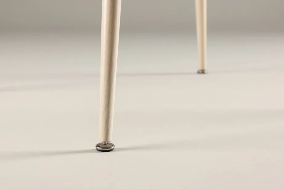 Plaza ümmargune söögilaud, valge peitsiga MDF (ø100 cm), 61100-130 – 10