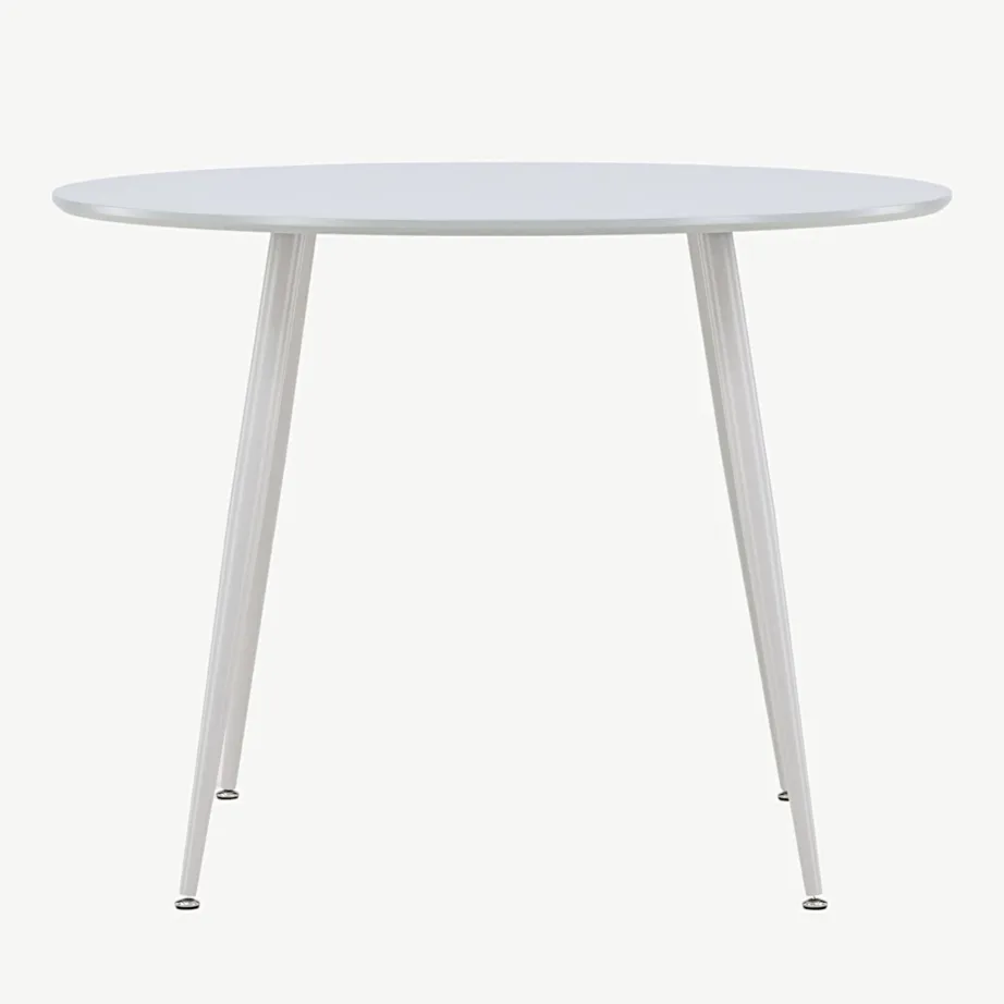 Ümmargune hall söögilaud Plaza, 100 cm (MDF), 61100-165 – 2