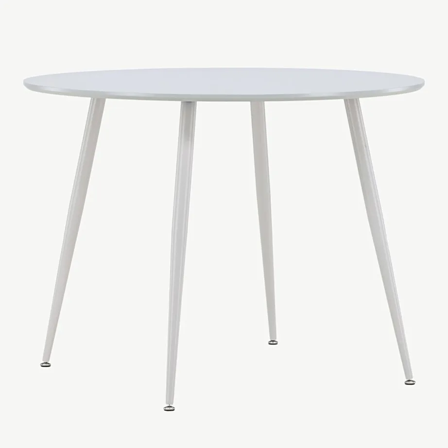 Ümmargune hall söögilaud Plaza, 100 cm (MDF), 61100-165 – 3