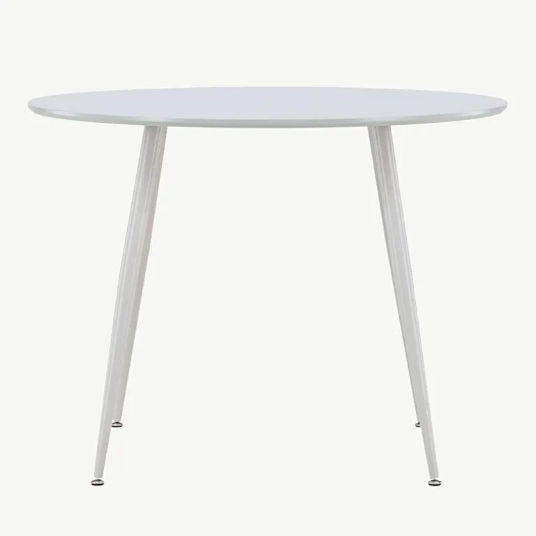 Ümmargune hall söögilaud Plaza, 100 cm (MDF) - 61100-165