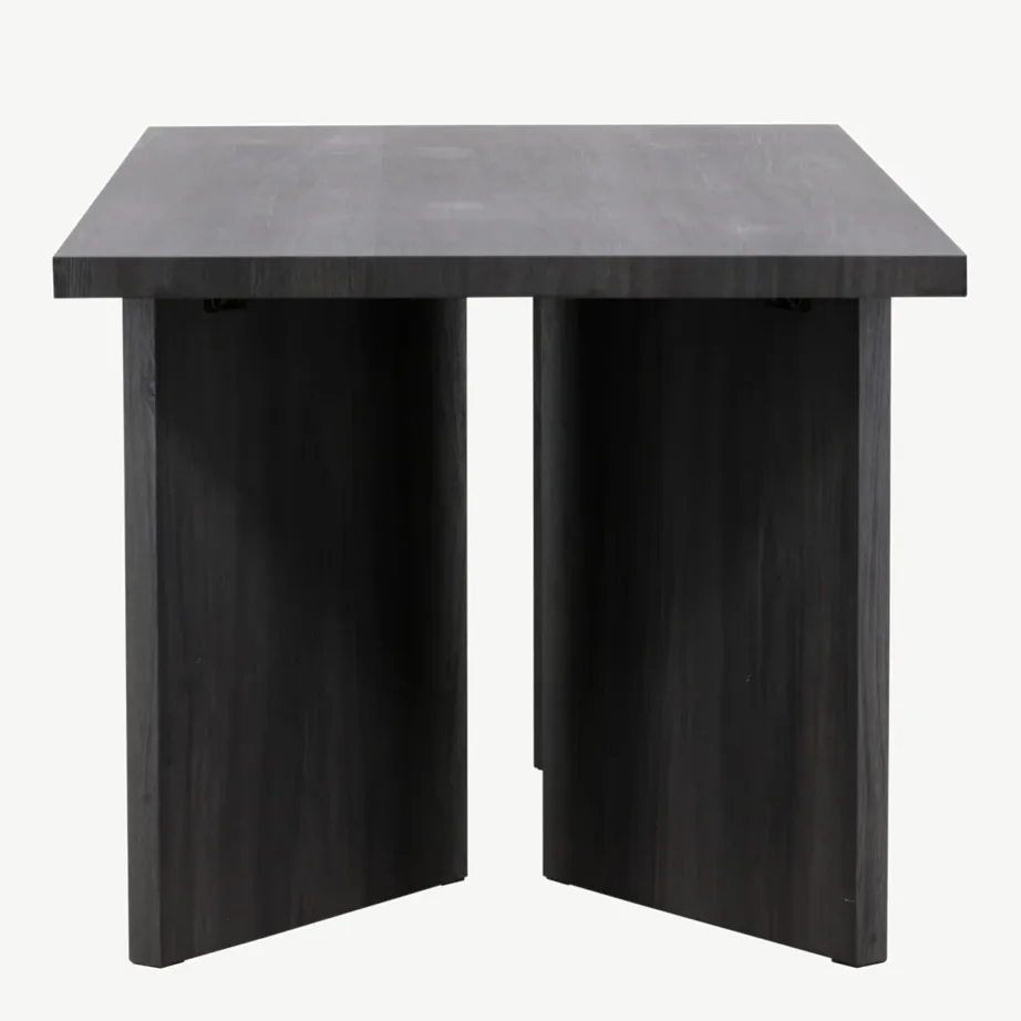 Bassholmen söögilaud, must MDF (180 × 90 cm), 61104-100 – 2