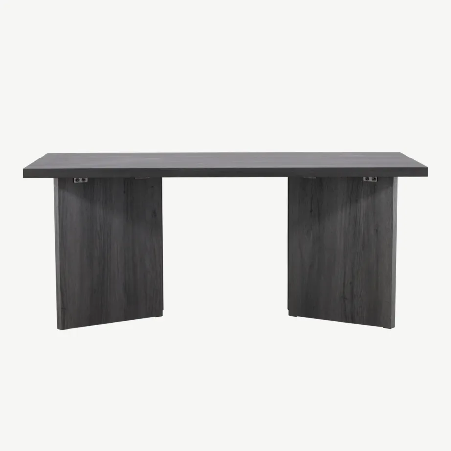 Bassholmen söögilaud, must MDF (180 × 90 cm), 61104-100 – 5