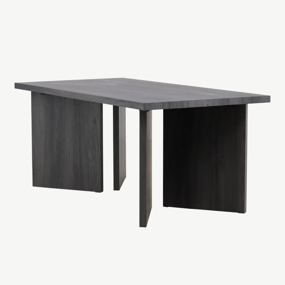 Bassholmen söögilaud, must MDF (180 × 90 cm), 61104-100 – 6