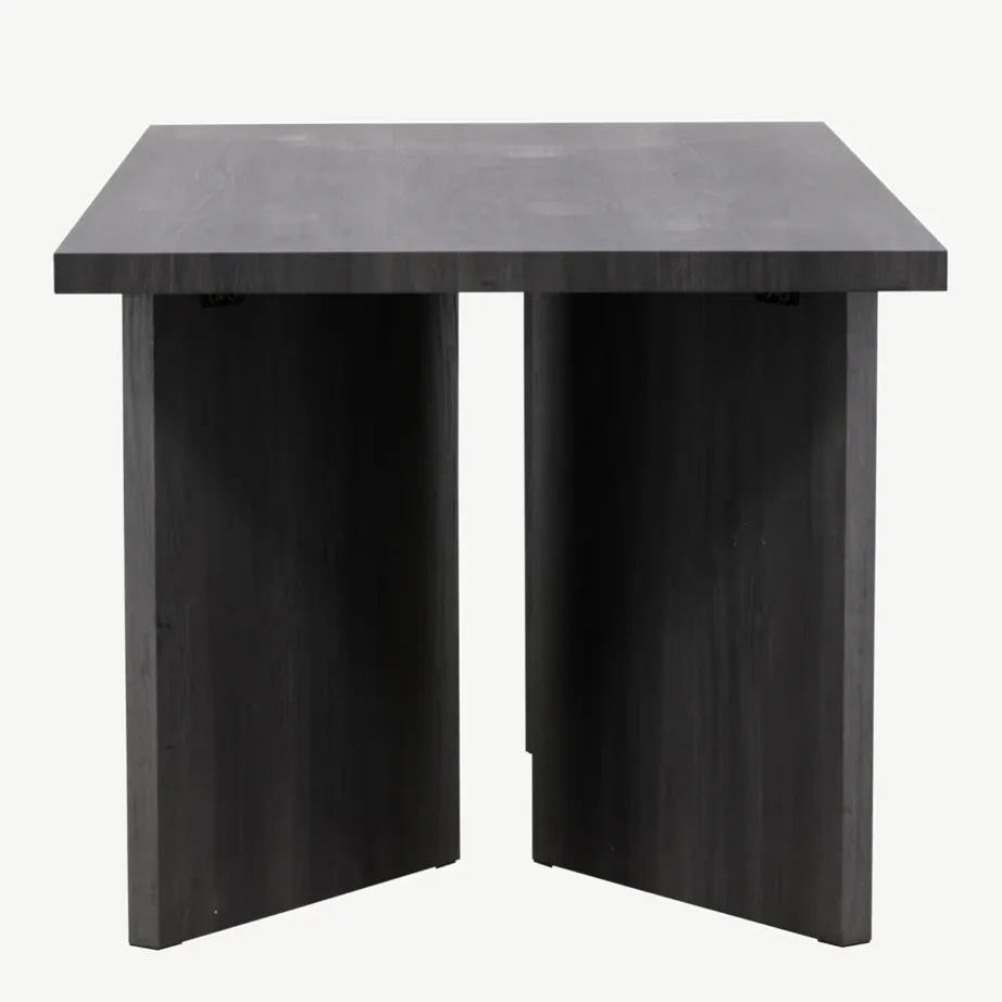 Bassholmen söögilaud, must MDF (180 × 90 cm), 61104-100 – 7