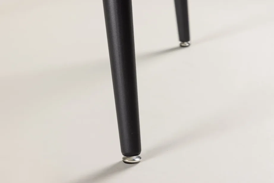 Ellis söögilaud mustast MDF-ist terasjalgadel, 230×85 cm, 61110-100 – 10