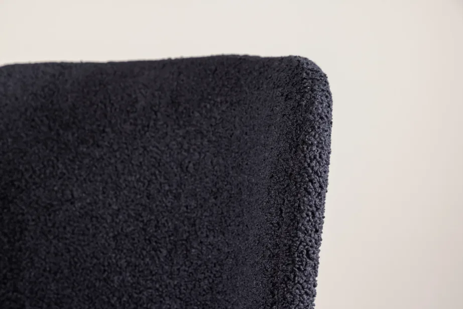 Mustast buklee-kangast söögitool terasjalgadel Modesto, 61112-100 – 9