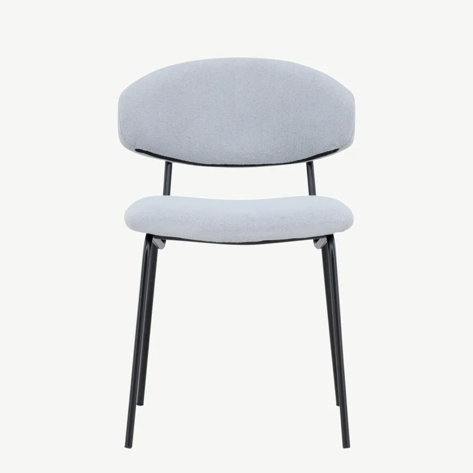 Chico söögitool sinisest bukleest, musta terasraamiga, 61113-666 – 4