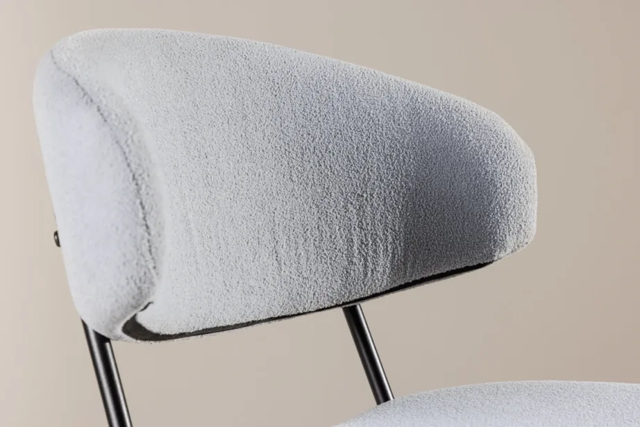 Chico söögitool sinisest bukleest, musta terasraamiga, 61113-666 – 10