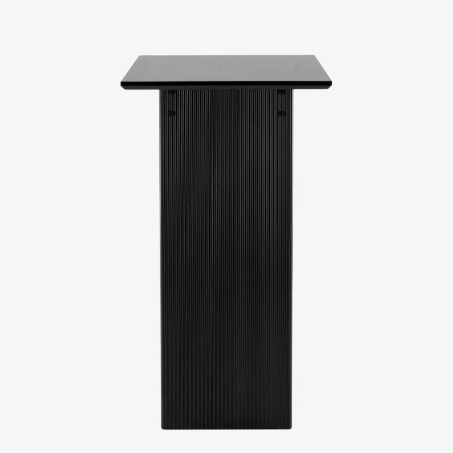 Mustast MDF-ist baarilaud Vail, 120 × 60 cm, 61118-100 – 7