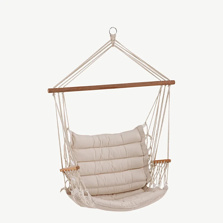 Valge puuvillane ripptool Tapaz puidust vardaga, 70×120 cm, 6112-001 – 3