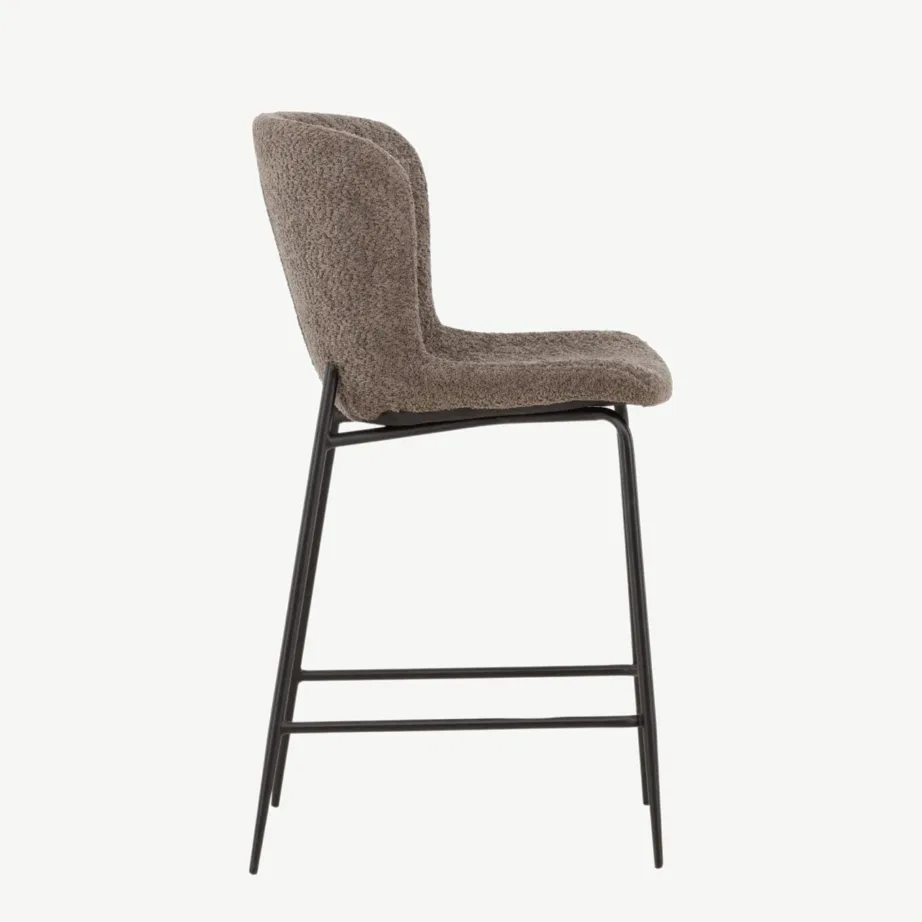 Pruun bukleebaaritool mustade terasjalgadega Modesto, 61120-165 – 2