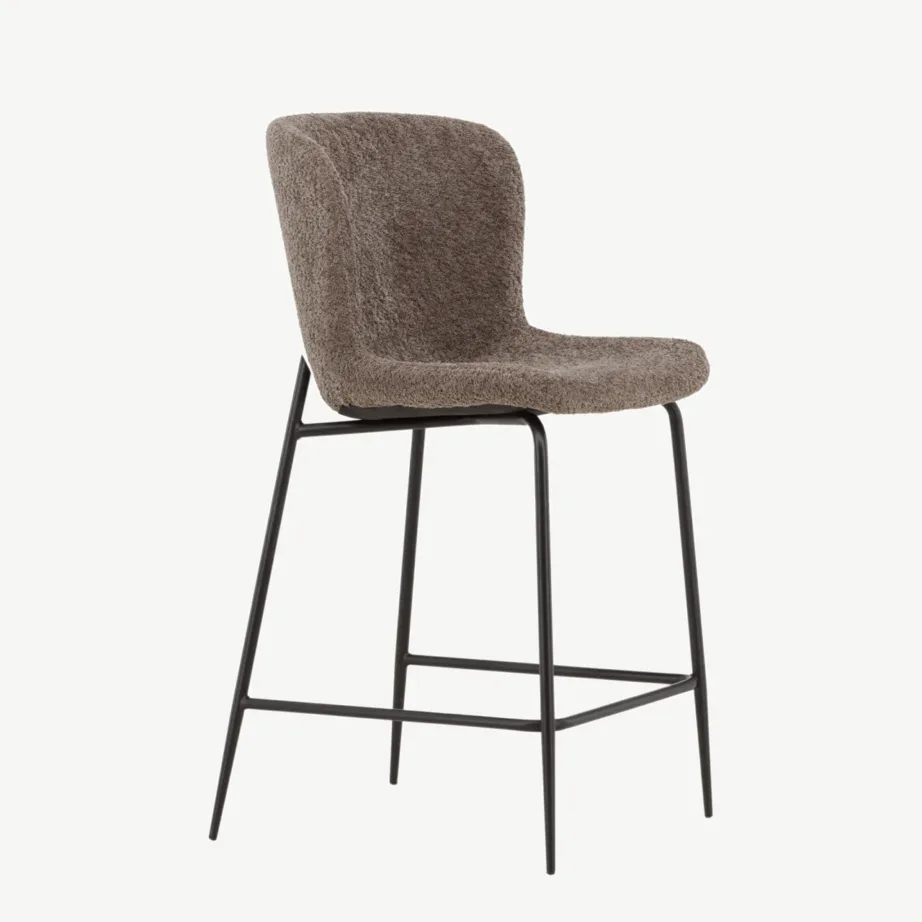 Pruun bukleebaaritool mustade terasjalgadega Modesto, 61120-165 – 3