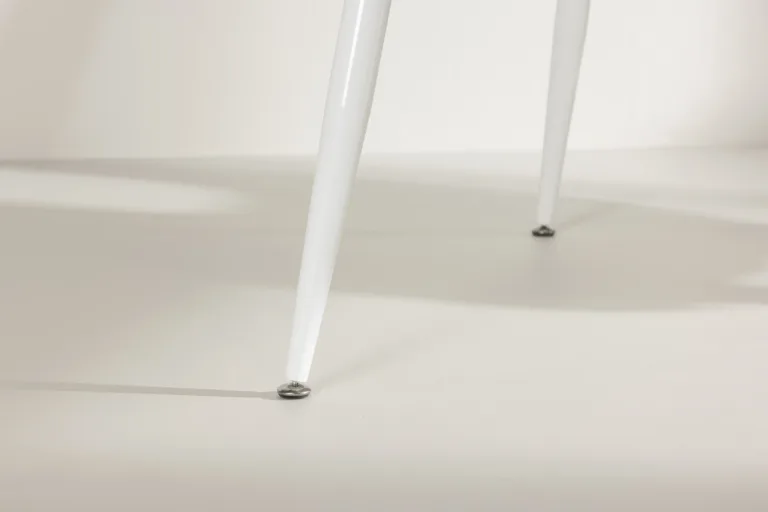 Valge MDF söögilaud Silar (180 × 90 cm, terasjalad) - 61126-101