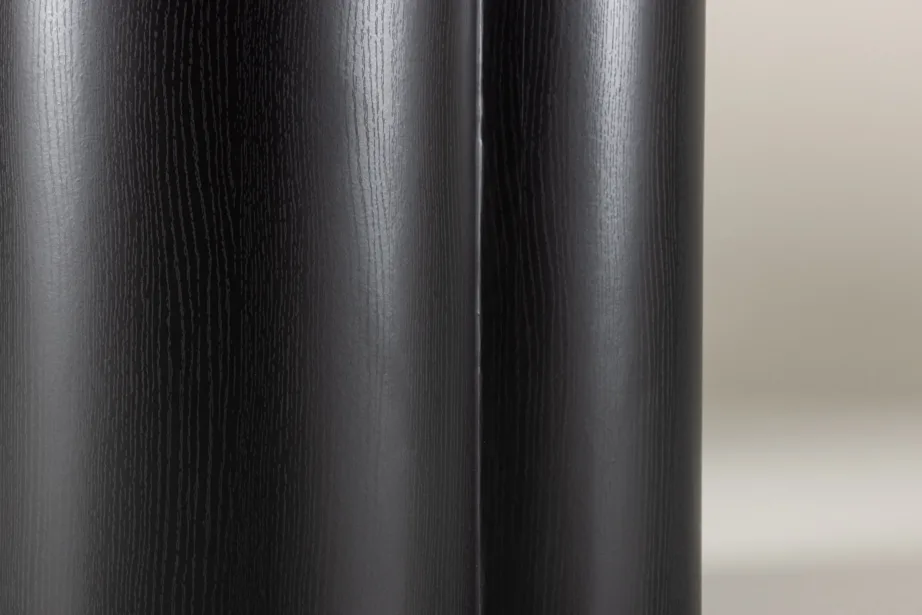 Must MDF-ist Olivia söögilaud, 210 × 100 cm, kandiline lauaplaat, 61131-100 – 10