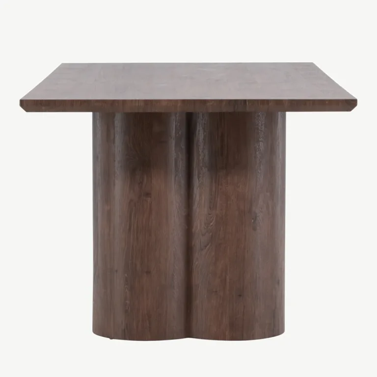 Mokka toonis MDF-ist söögilaud Olivia, 100 × 210 cm - 61131-125