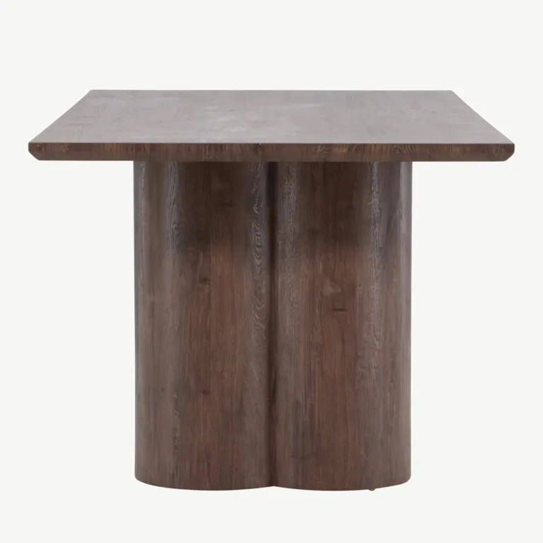 Mokka toonis MDF-ist söögilaud Olivia, 100 × 210 cm - 61131-125