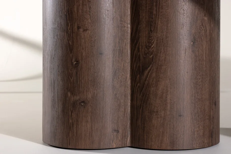 Mokka toonis MDF-ist söögilaud Olivia, 100 × 210 cm, 61131-125 – 11