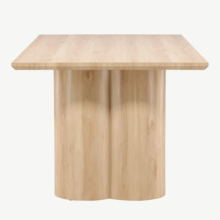 Olivia söögilaud MDF-ist, looduslik toon, 210 x 100 cm - 61131-130