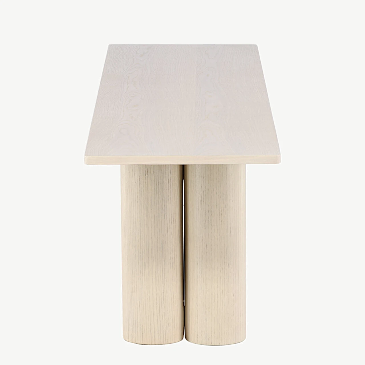 Valge peitsiga MDF-pink Olivia (180 × 40 × 45 cm) - 61137-130