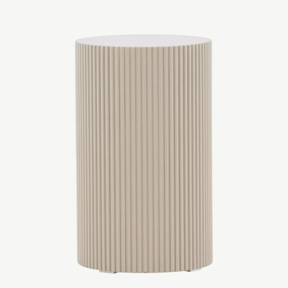 Beež soonilise viimistlusega abilauake Lenox, MDF, ø30,5 cm, 61149-102