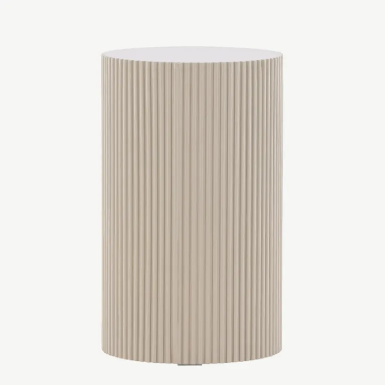 Beež soonilise viimistlusega abilauake Lenox, MDF, ø30,5 cm - 61149-102