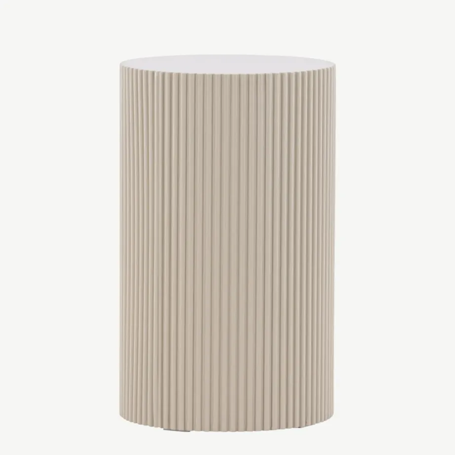 Beež soonilise viimistlusega abilauake Lenox, MDF, ø30,5 cm, 61149-102 – 7