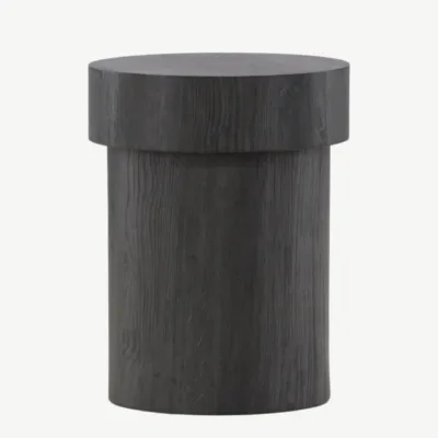 Mustast MDF-ist abilaud Malung, ø35 cm, FSC-sertifikaadiga - 61172-100