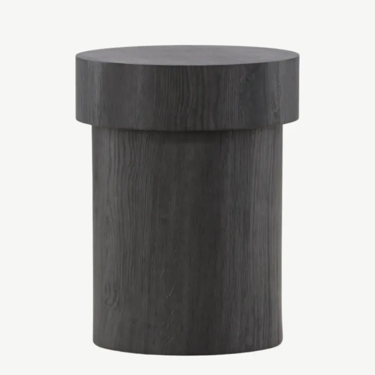 Mustast MDF-ist abilaud Malung, ø35 cm, FSC-sertifikaadiga - 61172-100