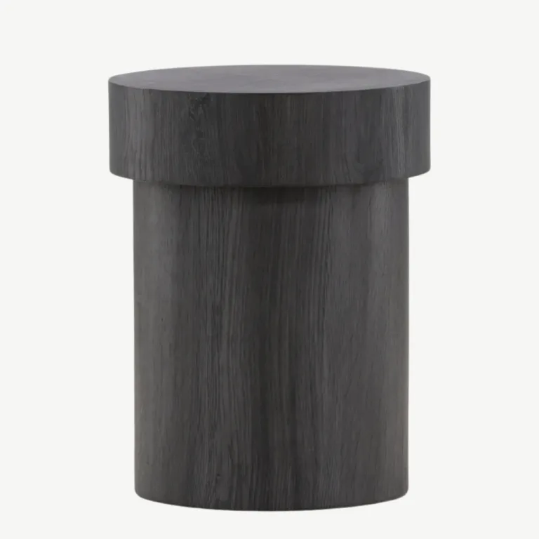 Mustast MDF-ist abilaud Malung, ø35 cm, FSC-sertifikaadiga - 61172-100