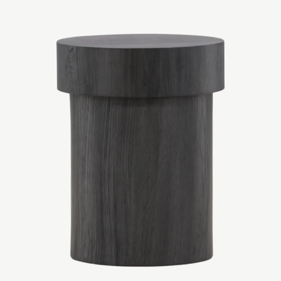 Mustast MDF-ist abilaud Malung, ø35 cm, FSC-sertifikaadiga, 61172-100 – 4