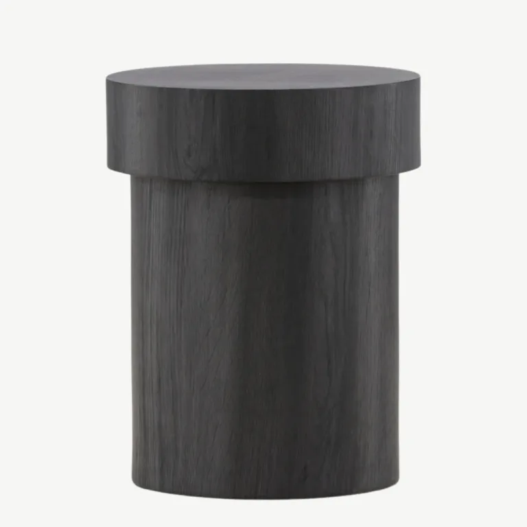 Mustast MDF-ist abilaud Malung, ø35 cm, FSC-sertifikaadiga - 61172-100