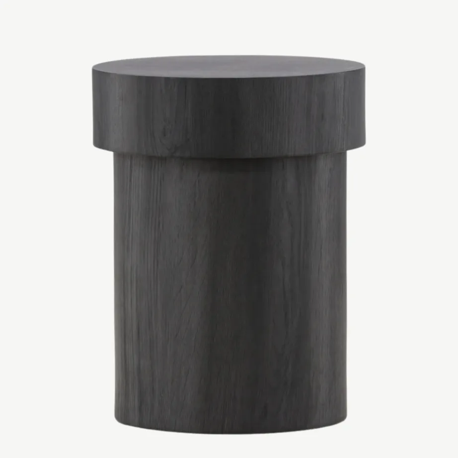 Mustast MDF-ist abilaud Malung, ø35 cm, FSC-sertifikaadiga, 61172-100 – 5