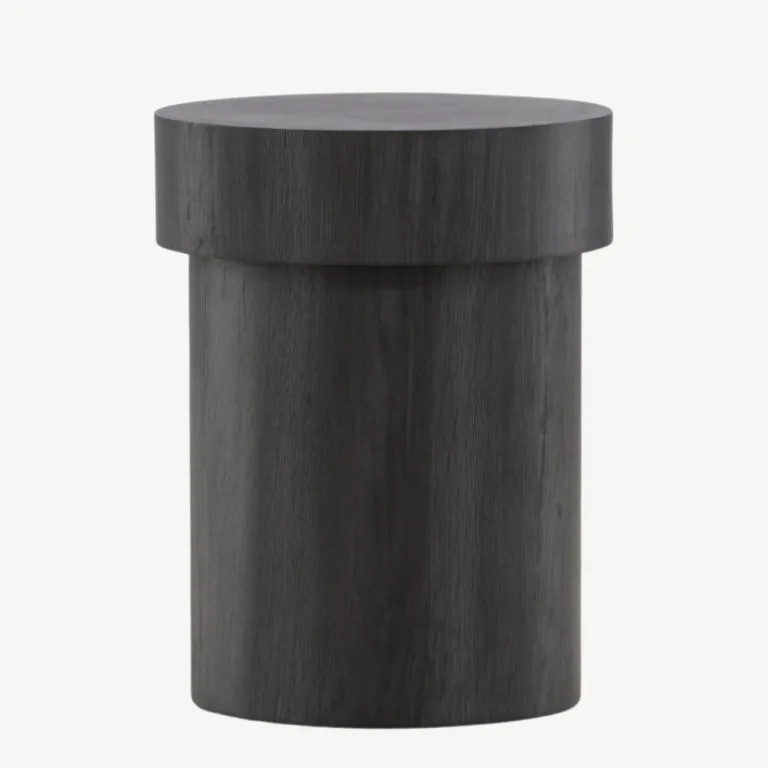 Mustast MDF-ist abilaud Malung, ø35 cm, FSC-sertifikaadiga - 61172-100